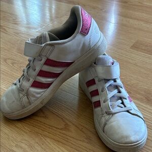 Adidas Kids Sneakers - Cream and Pink
